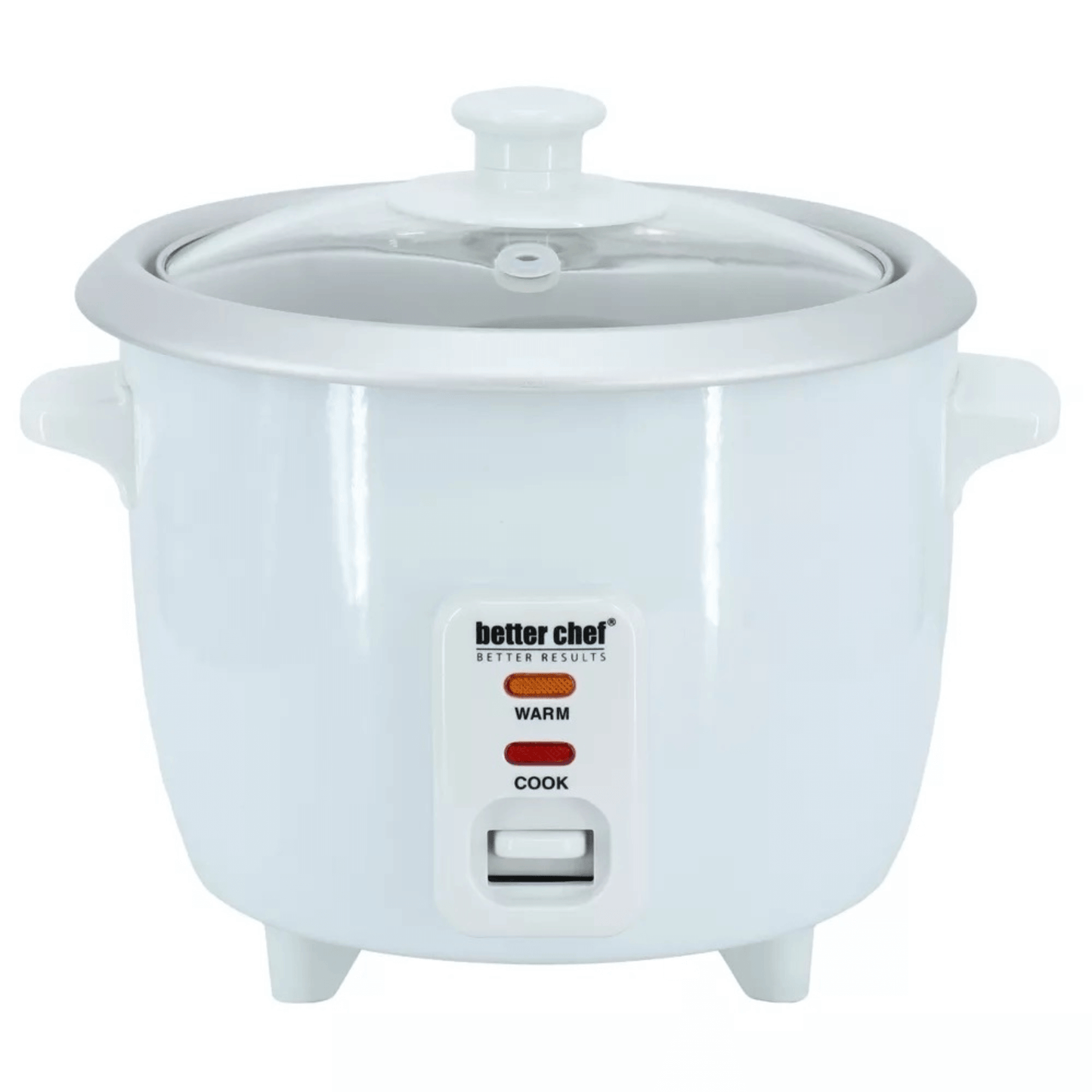 Better Chef 3 Cup - 6 Cups Cooked - Rice Cooker with Measuring Cup and