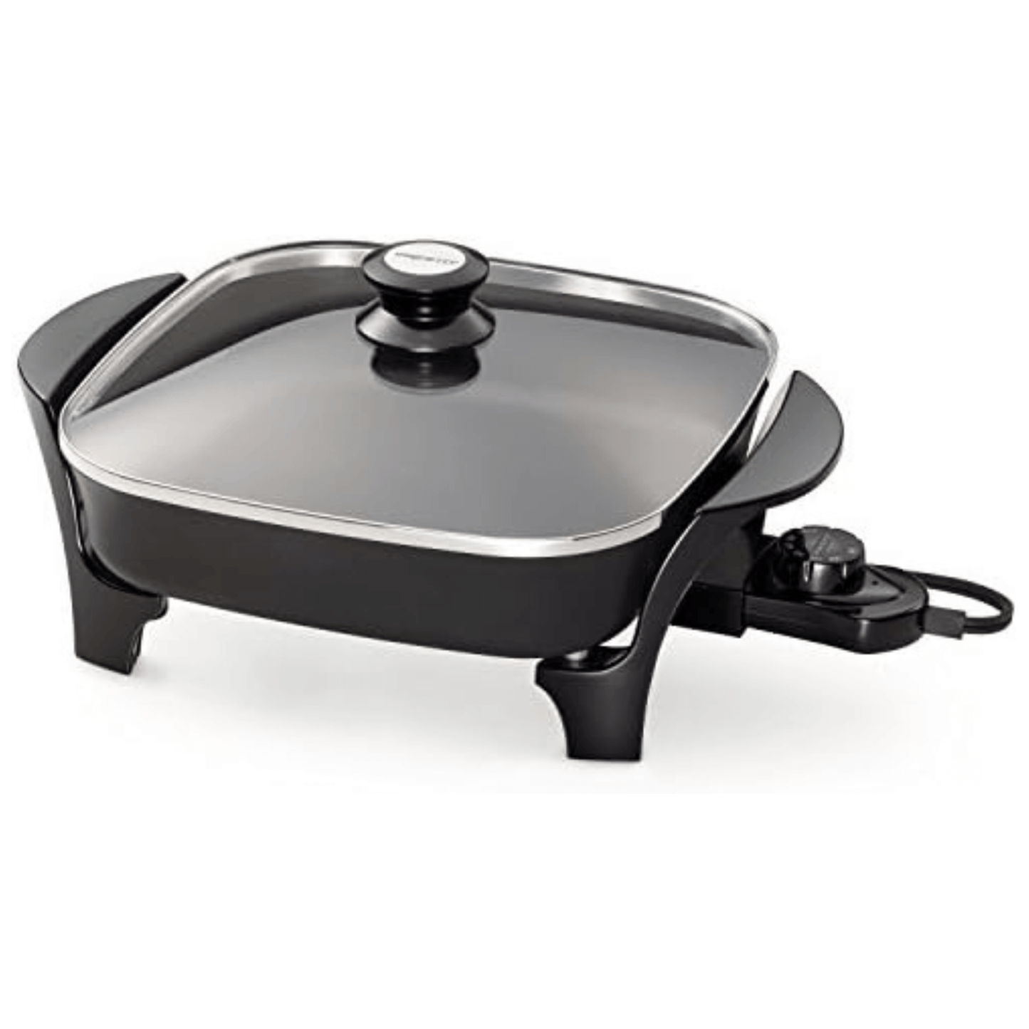 Presto 11" Diamond Coat Electric Skillet with Glass Lid