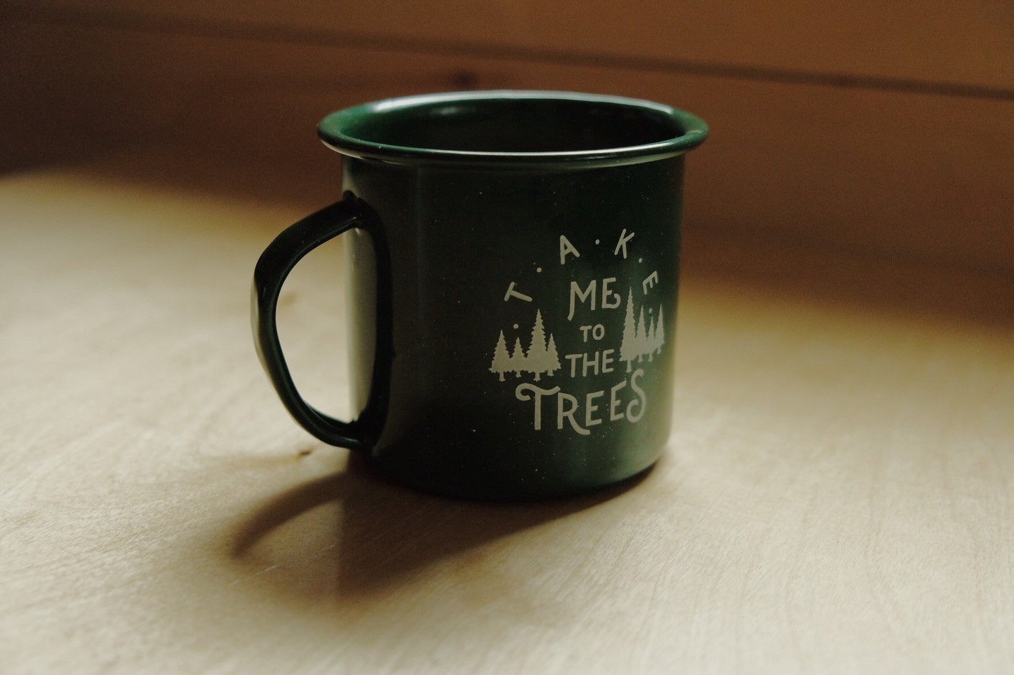 The Trees Enamel Cup