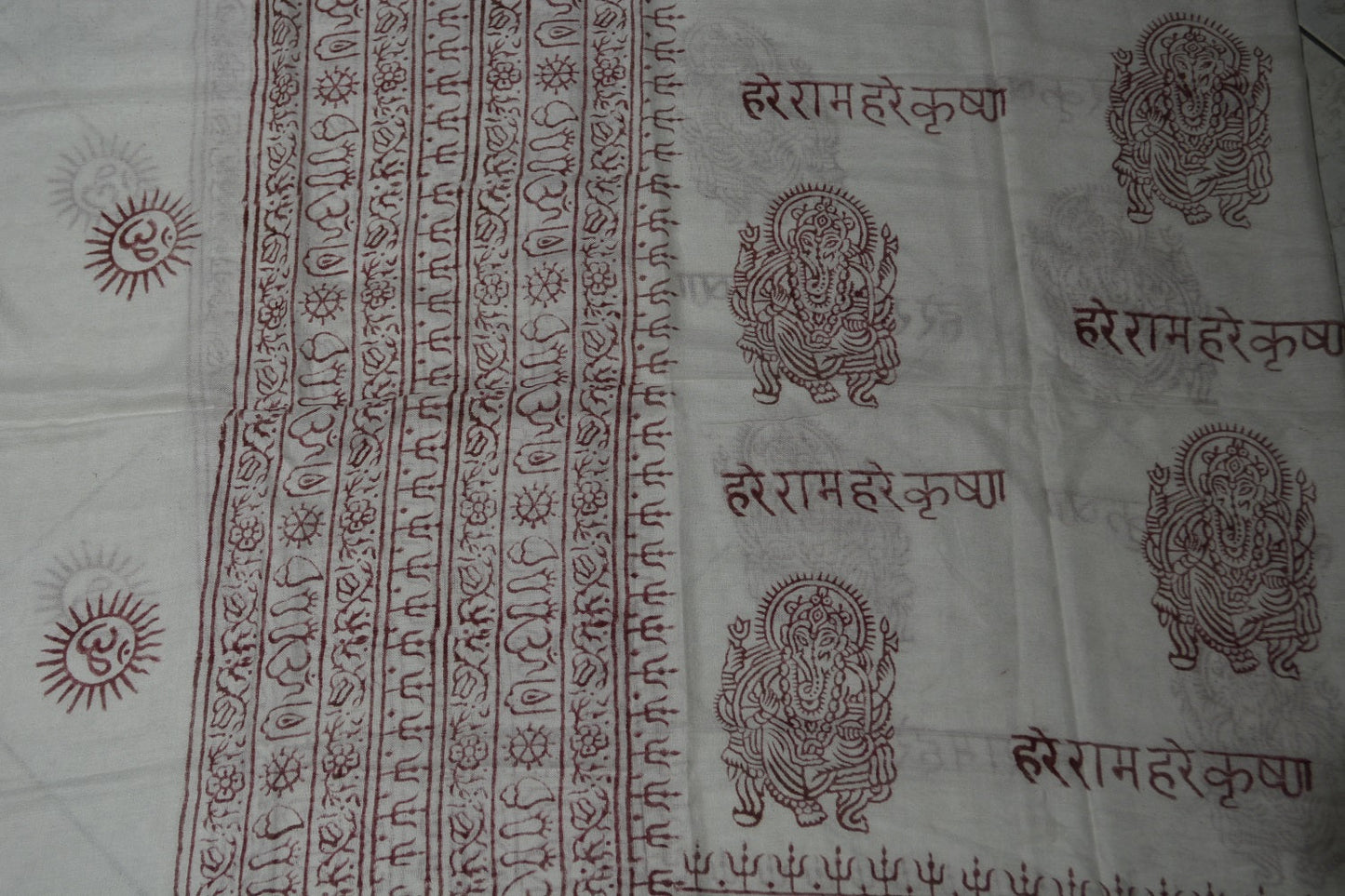 OM Ganesha Mantra Meditation Prayer Shawl