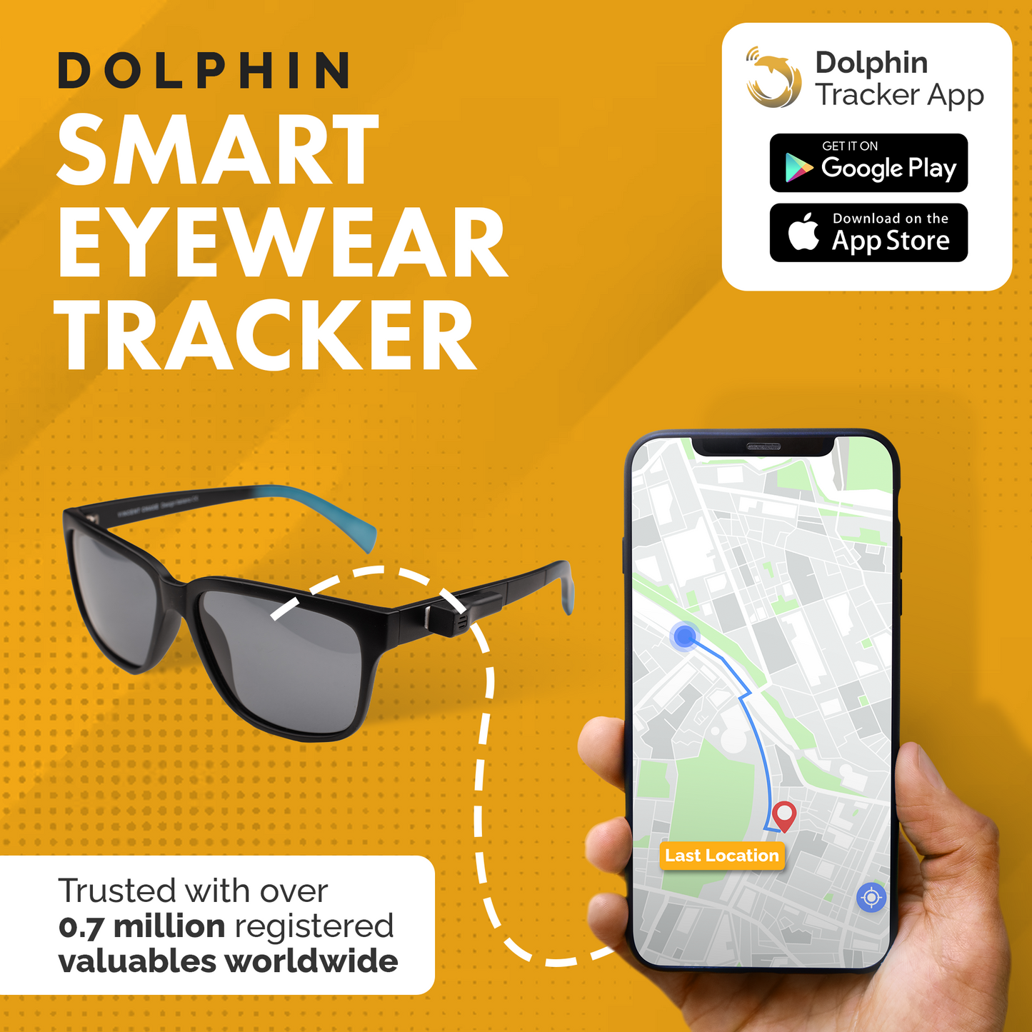 Dolphin Eyewear Finder Android + Accessory Kit