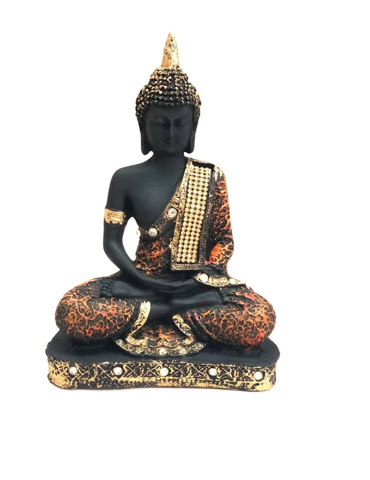 Buddha meditating figureine