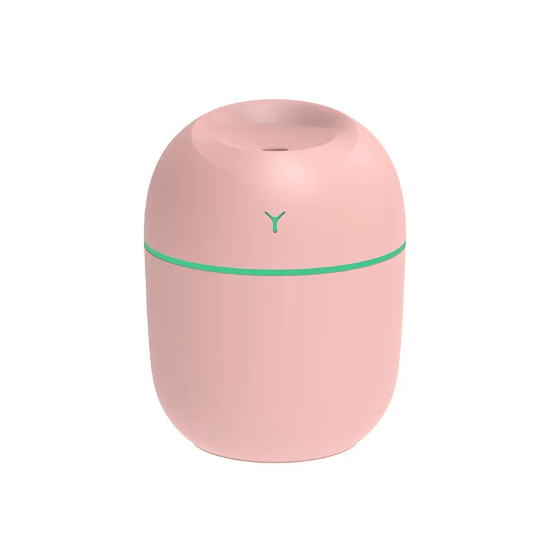 Portable Ultrasonic Humidifier USB Aroma Essential Oil Diffuser LED