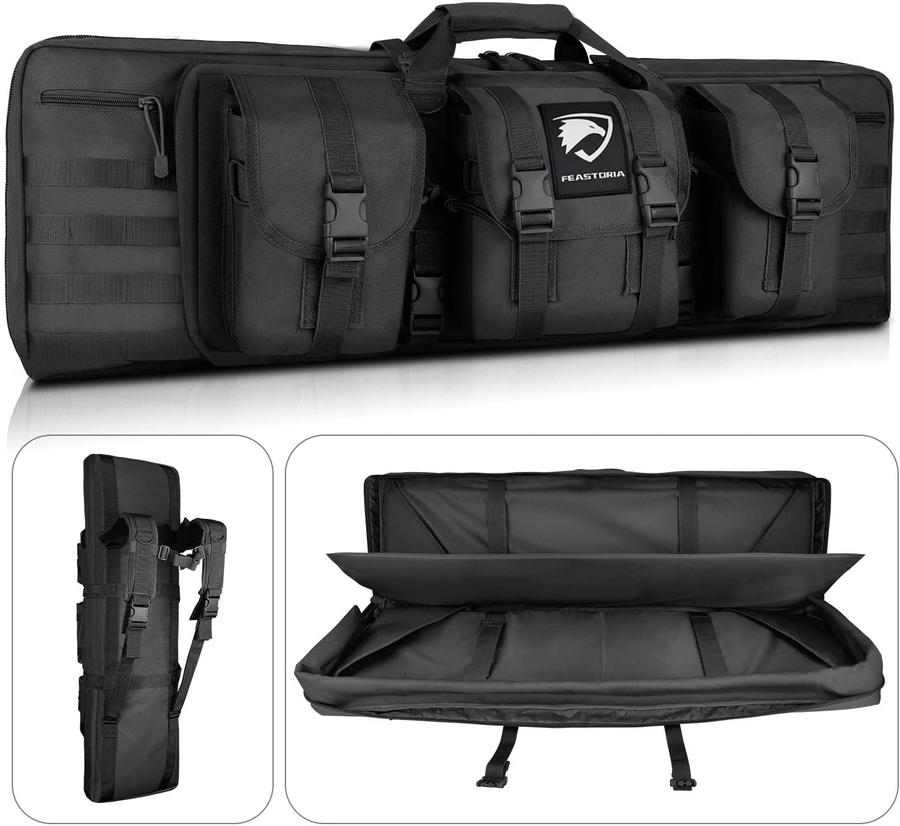 Feastoria Double Long Soft Rifle Case