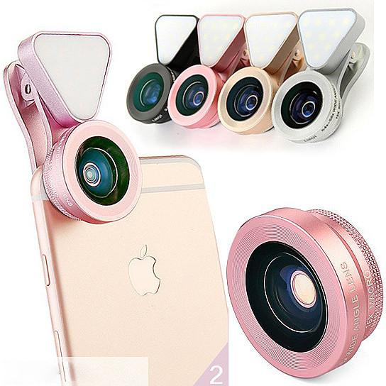 Glow Face 3 In 1 Photo Lens And Fill Lighting Clip