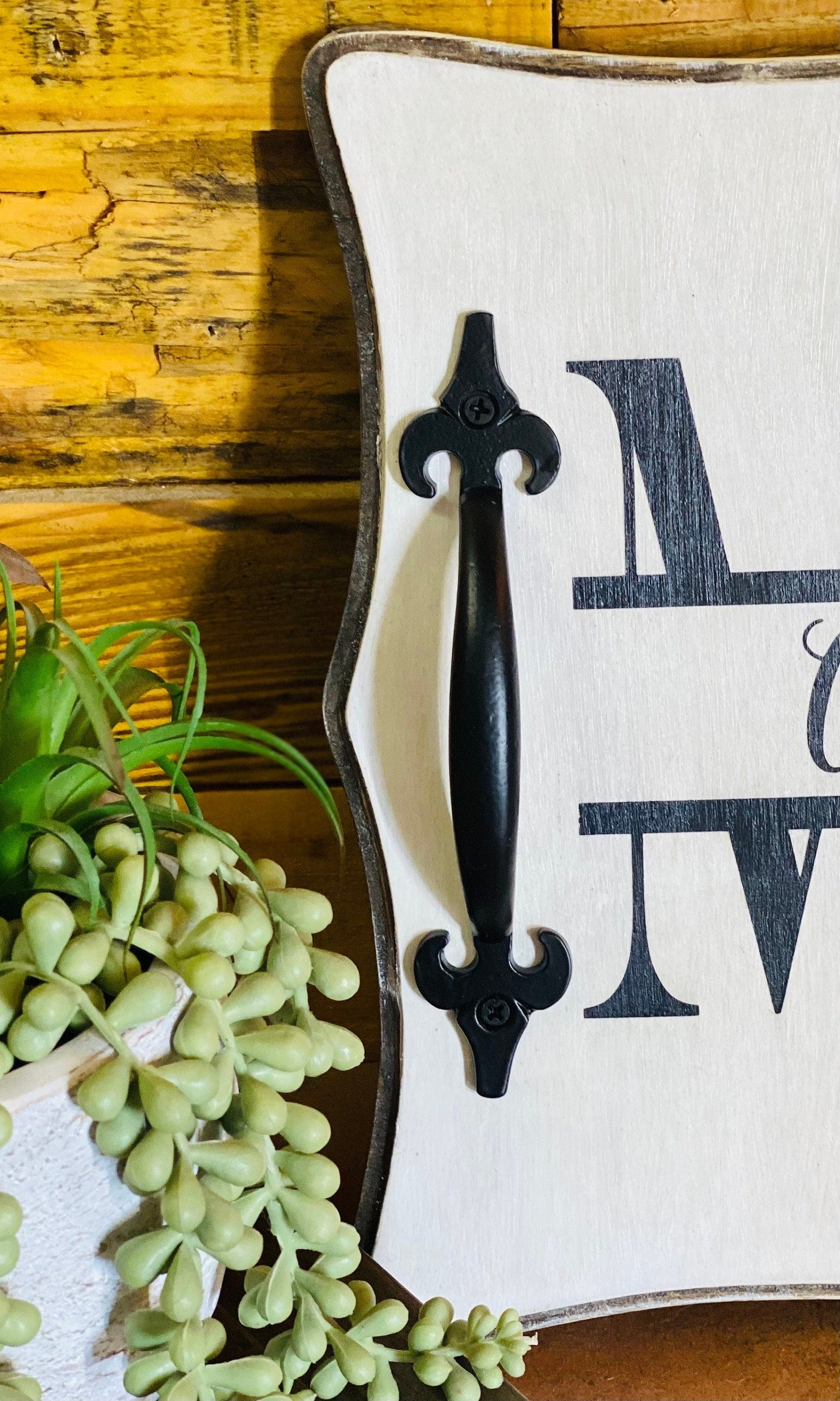 Personalized Wooden Serving Tray for Mom - with names