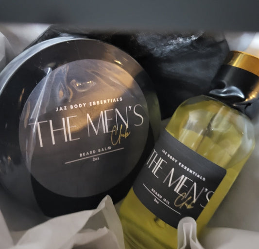 The Men's Club Beard Balm and Beard Oil Gift Set