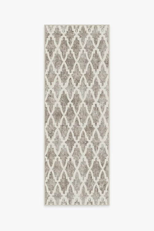 Soraya Trellis Ash Grey Rug