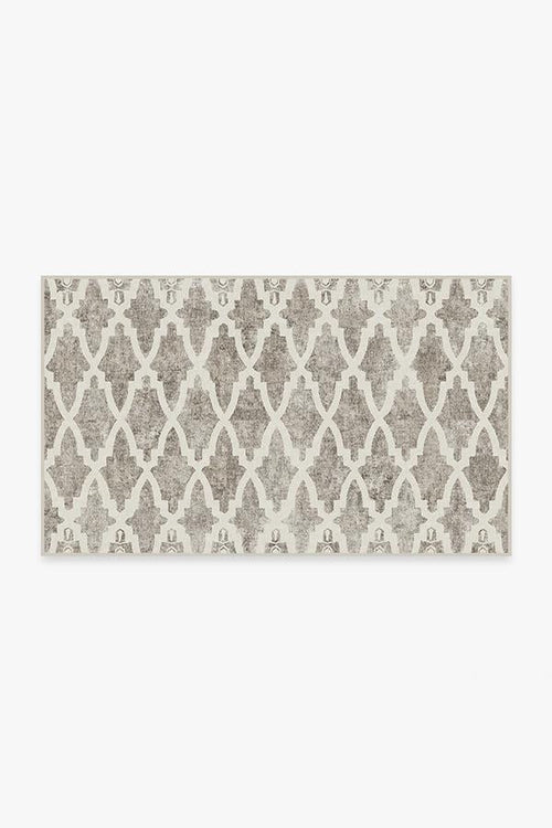 Soraya Trellis Ash Grey Rug