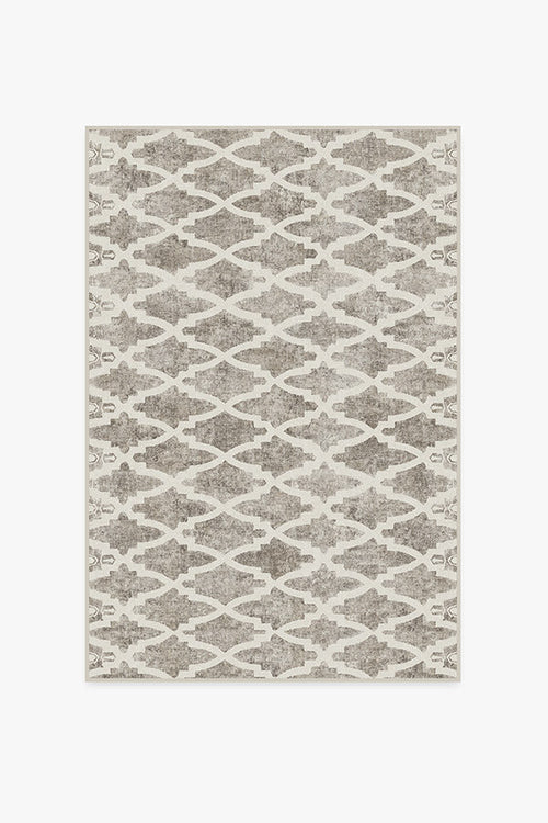 Soraya Trellis Ash Grey Rug