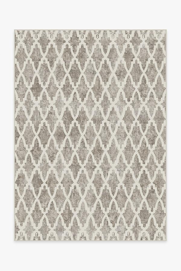 Soraya Trellis Ash Grey Rug