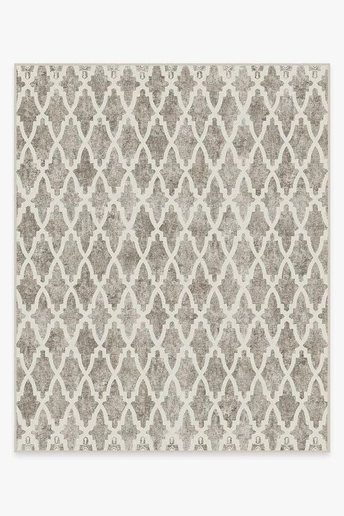 Soraya Trellis Ash Grey Rug