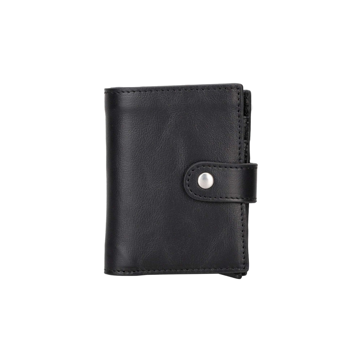 Douglas Leather Pop-Up Cardholder with Compatible Apple AirTag