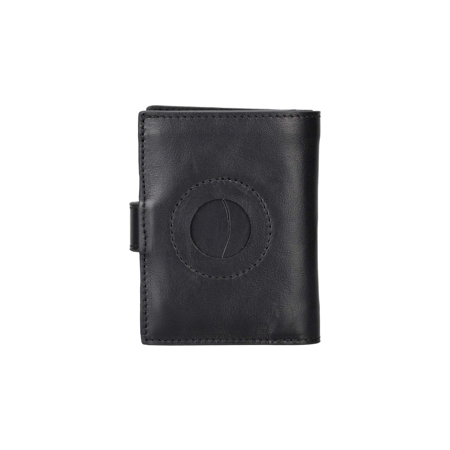 Douglas Leather Pop-Up Cardholder with Compatible Apple AirTag