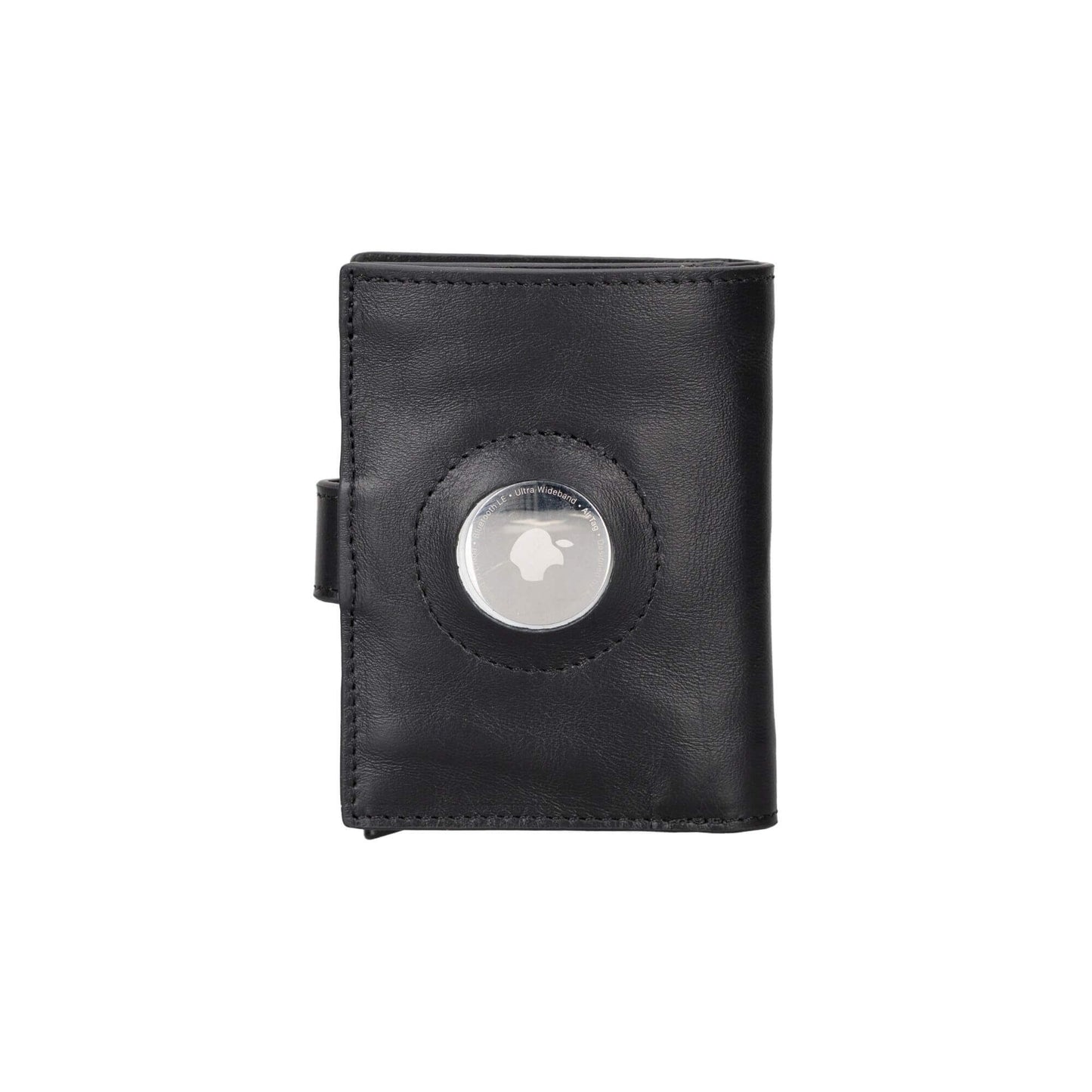 Douglas Leather Pop-Up Cardholder with Compatible Apple AirTag