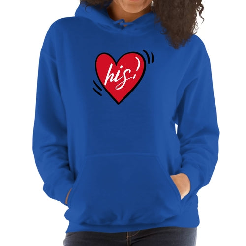 Womens Hoodie, Say it Soul His Heart, Couples